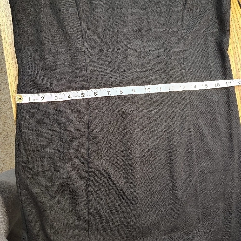 Michael Kors women's,mini dress party cocktail size 8, stretch, full zip, black. - Picture 8 of 15